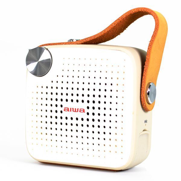 Aiwa Portable Bluetooth Speaker Square BS-100GY BS-100GY foto