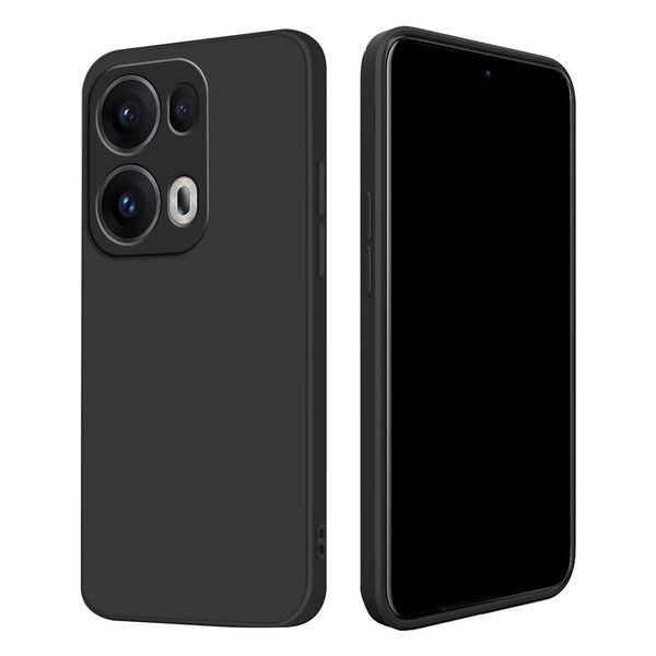 Силиконовый чехол WOO Neo Soft Oppo Reno 13 Pro 5G, черный WOOSNSOPR13PBK фото
