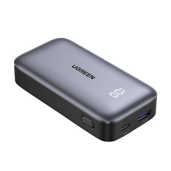 UGREEN Power Bank Two-way Fast Charging 10000mAh, 30W, Grey 25185 foto