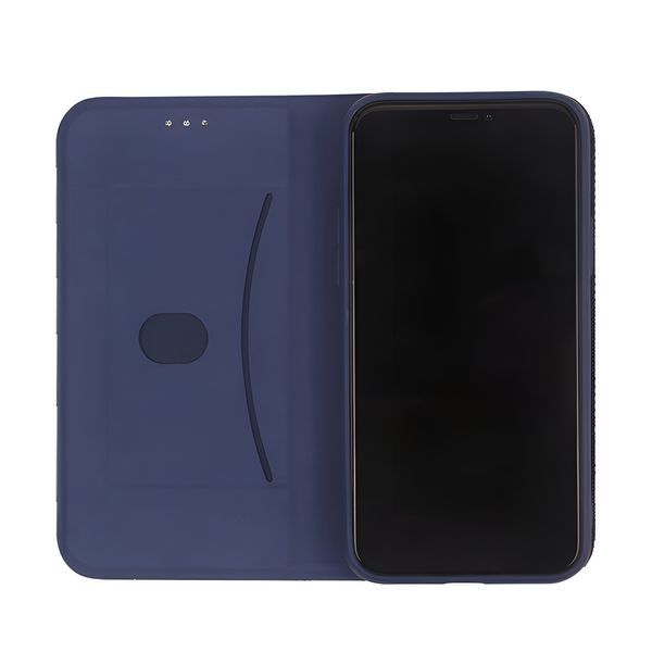 Чехол WOO Shell Flip Nylon Xiaomi Redmi Note 15 Pro Plus 5G, синий WOOCSFNYXRN15PPBL фото