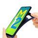 Helmet Case Liquid Silicone Samsung M12 4G, Blue HLMTCLSSM12BL foto 2