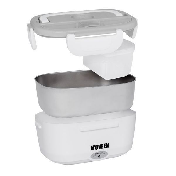 NOVEEN Lunch Box LB410 12/220-240 Volt,23x16x10,5 cm,INOX interior,Power 40 W Grey LB410 foto