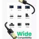 UGREEN Cat7 Round Ethernet Cable, 10Gbps, 2m, Black 80423 foto 3