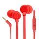JBL Earphones 3.5mm with Mic Tune 110, Red JBLT110RED foto 1