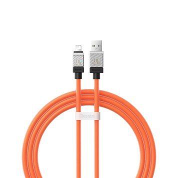 Кабель Baseus серии CoolPlay USB-A &mdash; Lightning 2,4 А, 12 Вт, 1 м, оранжевый (поврежденные коробки) CAKW000407D фото