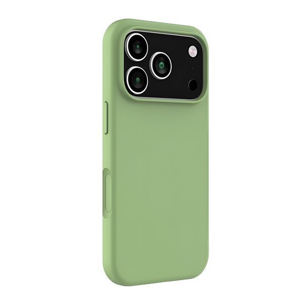 WOO Case Liquid Silicone iPhone 17 Pro Max, Green WOOLSCMIP17PMGR foto