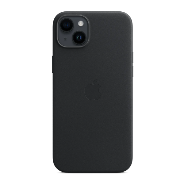 Чехол Original Leather с MagSafe для iPhone 15 Plus/14 Plus, Midnight CAORLAMSIP14PLMID фото
