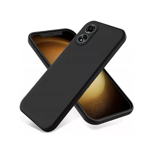Чехол для шлема Liquid Silicone Oppo A58, черный HMTCLSOPA58BK фото