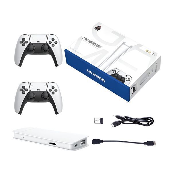 Retro Game Console M15 Plus 64GB 20000 Games, White RTGACOM15P64BK foto