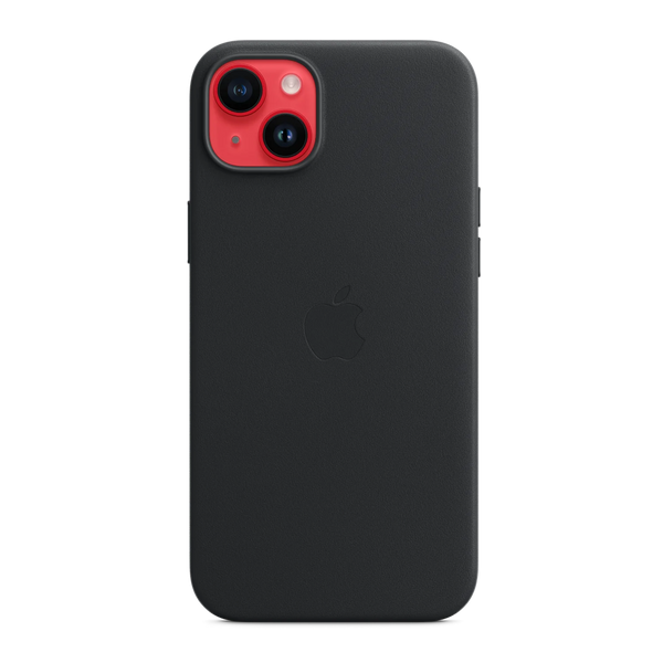 Чехол Original Leather с MagSafe для iPhone 15 Plus/14 Plus, Midnight CAORLAMSIP14PLMID фото