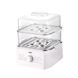 Raf Food Steamer R.5431, 4.5L+3.8L, 1200W, White R.5431 foto 1