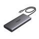 UGREEN HUB 10in1 USB-C &mdash; 2*HDMI (8K@30Гц)+USB-A3.0+USB-C3.0+2*USB-A2.0+SD/TF+GigabitRJ45+PD(100Вт) | CM639, &laquo;Серый космос&raquo; _ 15534 фото 1