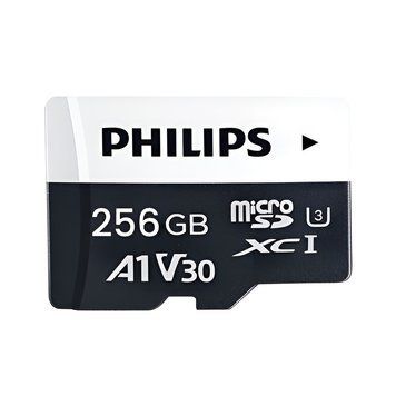 PHILIPS MicroSD Card UHS-I (U3) (V30) 256GB FM62TF256B/93 foto