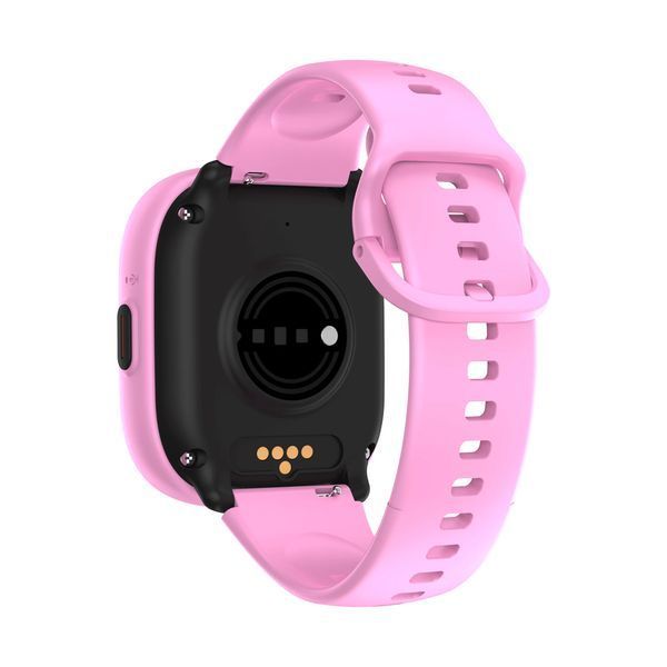 Детские умные часы Lagenio Kids Smart Watch 4G, K3, с двумя ремешками розового и фиолетового цвета LGKSWK3PK фото