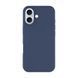Чехол WOO Liquid Silicone для iPhone 17, синий _ WOOLSCMIP17BL фото 1