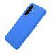 WOO Case Liquid Silicone Samsung A37 5G, Синий WCLSSAMA37BL фото 3