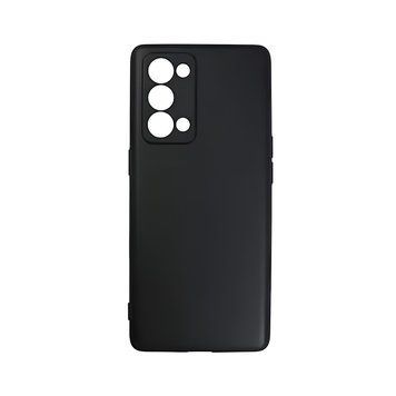 Чехол для шлема Liquid Silicone Reno 6 Pro 5G, китайская версия, черный HMT-CLSOPR6PBK фото