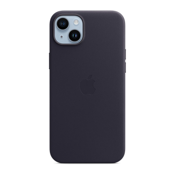 Case Original Leather with MagSafe for iPhone 15 Plus/14 Plus, Ink CAORLAMSIP14PLIK foto