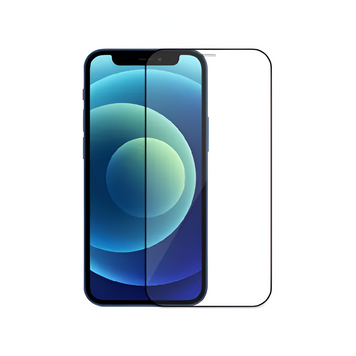 Helmet Diamond Glass 4D Frame iPhone 12 Mini, Black HMT-GLIP12MBK foto