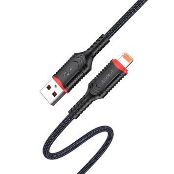 Jokade Cable USB-A to Lightning 3A, 20W, 1m JA019, Black JA019LIGHBK foto