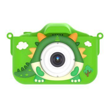 Цифровая детская камера Crocodile с microSD, зеленый KCCRGR фото