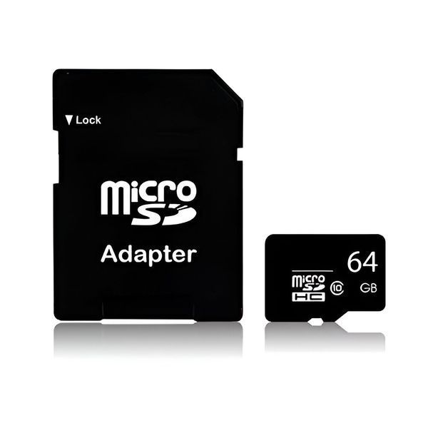 Navitel MR255NV Mirror Car Video Recorder + WOO MicroSD Card UHS-I (U1) (C10) + SD Adapter, Integra, 64 GB NAVMR255NV+HLMTMISD64GB foto