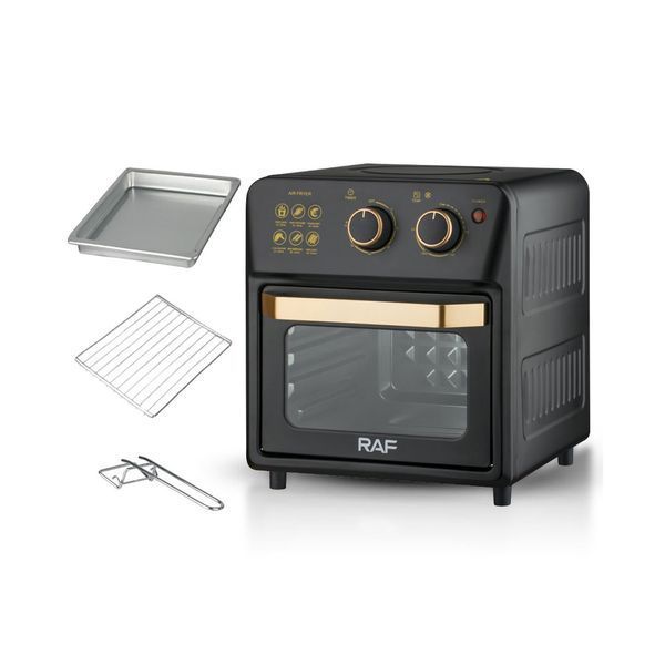 Raf Electric Oven&Air Fryer, 12L, R.5347B, 1250W, Black R.5347B foto