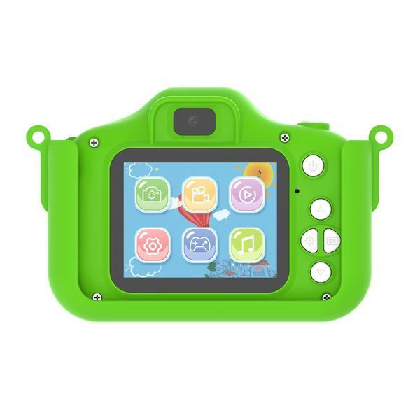 Цифровая детская камера Crocodile с microSD, зеленый KCCRGR фото