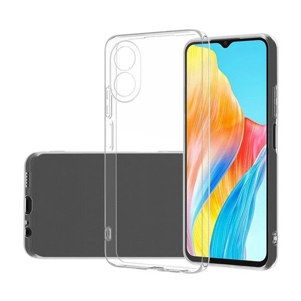 Helmet Case TPU Soft Oppo A38, Clear HMTSCOPA38 foto
