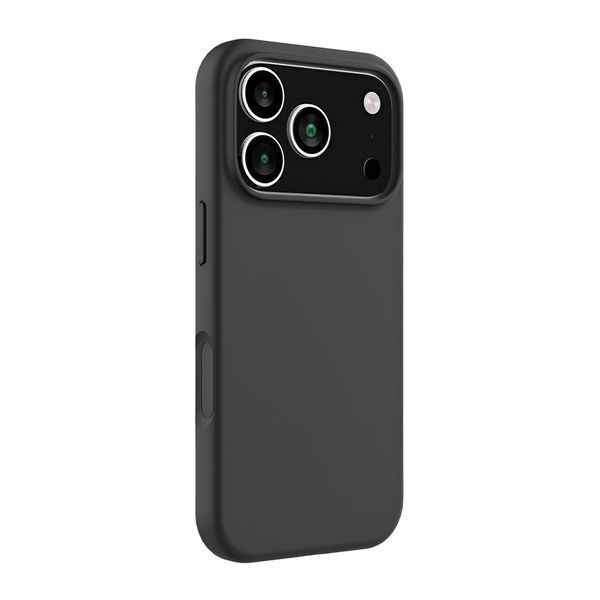 WOO Case Liquid Silicone iPhone 17 Pro Max, Black WOOLSCMIP17PMBK фото