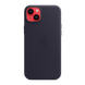 Чехол из натуральной кожи с MagSafe для iPhone 15 Plus/14 Plus, чернила CAORLAMSIP14PLIK фото 3