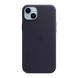 Чехол из натуральной кожи с MagSafe для iPhone 15 Plus/14 Plus, чернила CAORLAMSIP14PLIK фото 1