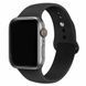 Силиконовый ремешок для Apple Watch 38/40/41mm M/L Черный SPAPWSLG40BK фото 1