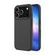 WOO Case Liquid Silicone iPhone 17 Pro Max, Black WOOLSCMIP17PMBK фото 2
