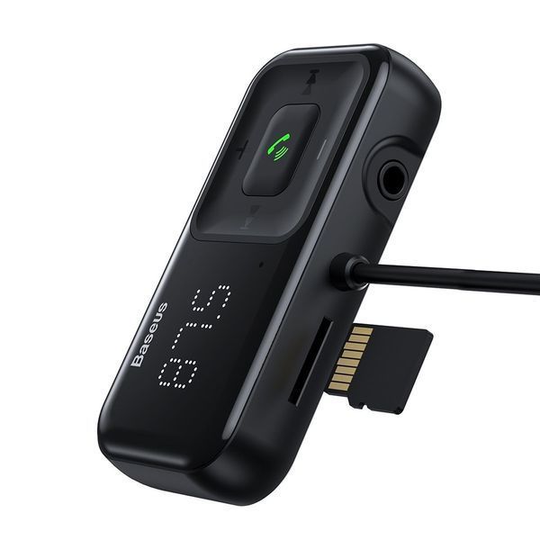 Baseus Car Charger MP3 Typed S-16 2xUSB 3.1A, Black CCMT000201 foto