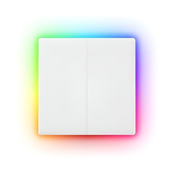 Sonoff Wi-Fi Smart Touch Wall Switch TX Ultimate 2-Gang (Neutral Wire), White 6920075740233 foto