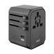 Uniq Tavel Adapter Charcoal 18W, Black UNIQ-VOYAGE(PD)-GBLACK foto 3