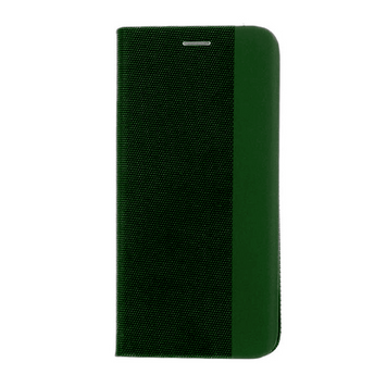 Чехол WOO флип, нейлон Xiaomi Redmi 13C, зеленый WOOCSFNYXR13CGR фото