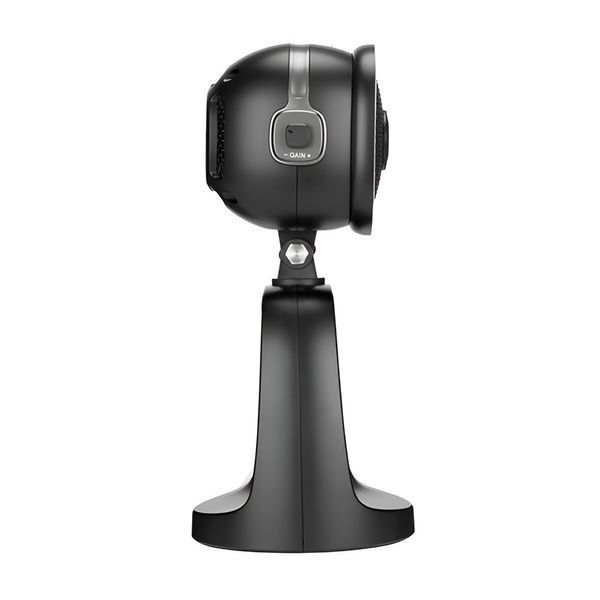 Boya All-in-one USB Microphone with LED Ring Light, 4K Camera (BY-CM6B), USB A to C (1.2m), Black BY-CM6B foto
