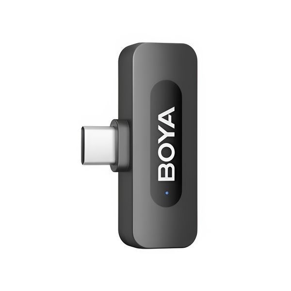 Беспроводной микрофон Boya Combo 3 в 1 3 2TX+2RX+1 зарядный чехол (USB-C+вилка Lightning), черный BY-V3 Combo фото