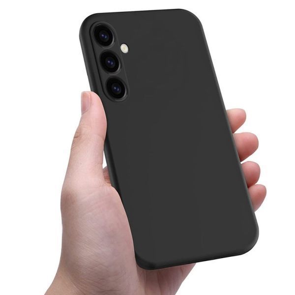 Чехол для шлема Жидкий силикон Samsung A05S, черный HLMTCLSSAM05SBK фото
