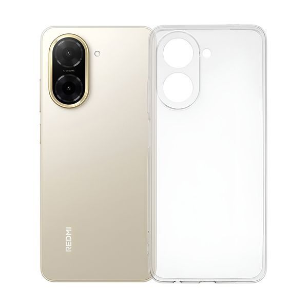 Мягкий чехол WOO TPU Redmi A5, прозрачный (173 мм) WOOCTPSRDA5CL173 фото