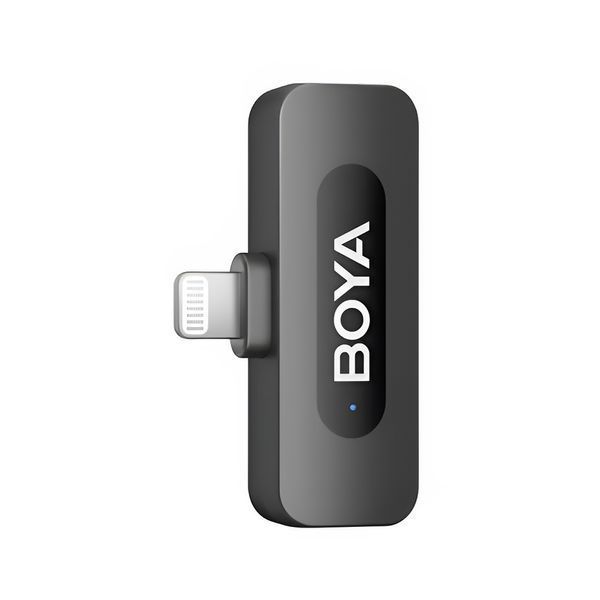 Беспроводной микрофон Boya Combo 3 в 1 3 2TX+2RX+1 зарядный чехол (USB-C+вилка Lightning), черный BY-V3 Combo фото