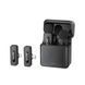 Беспроводной микрофон Boya Combo 3 в 1 3 2TX+2RX+1 зарядный чехол (USB-C+вилка Lightning), черный BY-V3 Combo фото 1