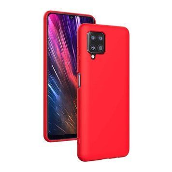 Чехол для шлема Жидкий силикон Samsung A12, Красный HMT-CLISSA12RD фото