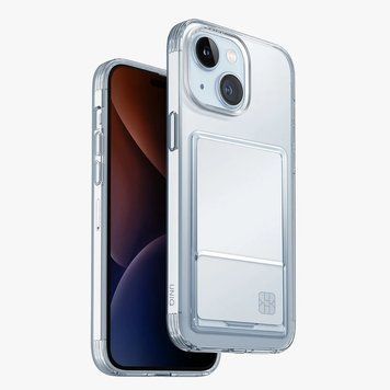 Uniq Case Hybrid Air Fender ID for iPhone 15, Clear UNIQCAHYAIRIP15PROCL foto