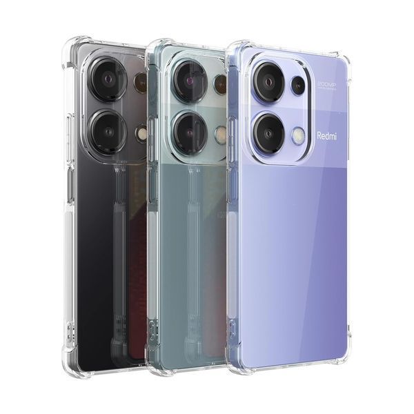 WOO Case Soft TPU Redmi Note 13 Pro 4G, Clear WOOCSCXRN13PCL фото