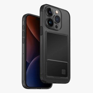 Uniq Case Hybrid Air Fender ID for iPhone 15 Pro, Grey UNIQCAHYAIRIP15PROGR foto