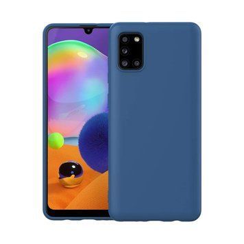 Helmet Case Liquid Silicone Samsung A31, Blue HMT-CLISSA31BL foto