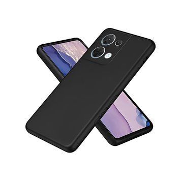 WOO Case Liquid Silicone Redmi Note 13 4G, Black WOOLSCXRN13BK foto